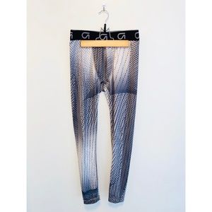 Gapfit Men’s Long Compression Legging Medium Print